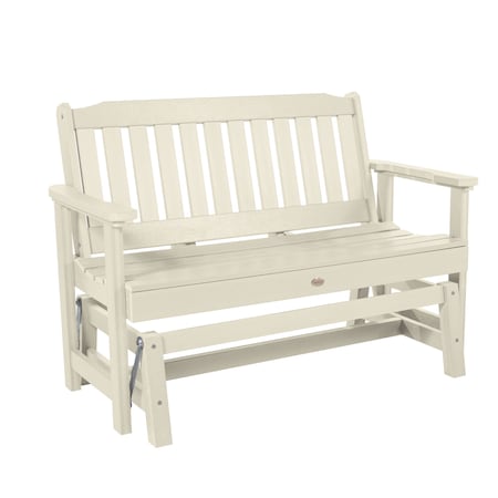 Highwood Usa 4ft Lehigh Gliding Bench Outdoor Furniture for Patio, Backyard, Garden AD-GLBENLH2-WAE